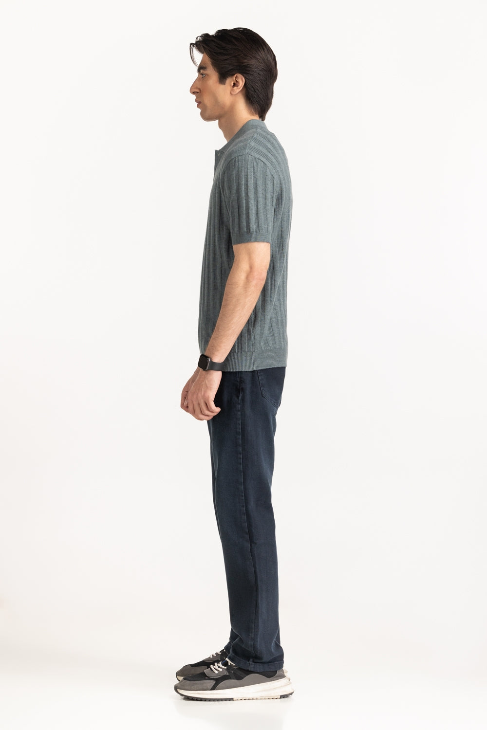 Sweater Knit Polo MN-PSH-SS25-203