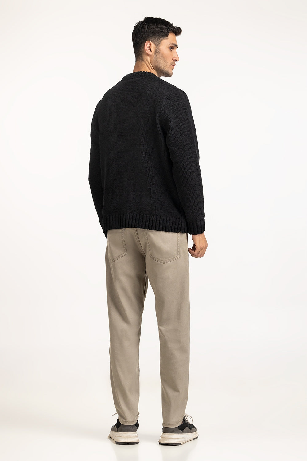 Plain Sweater MN-SWT-WS24-097 B