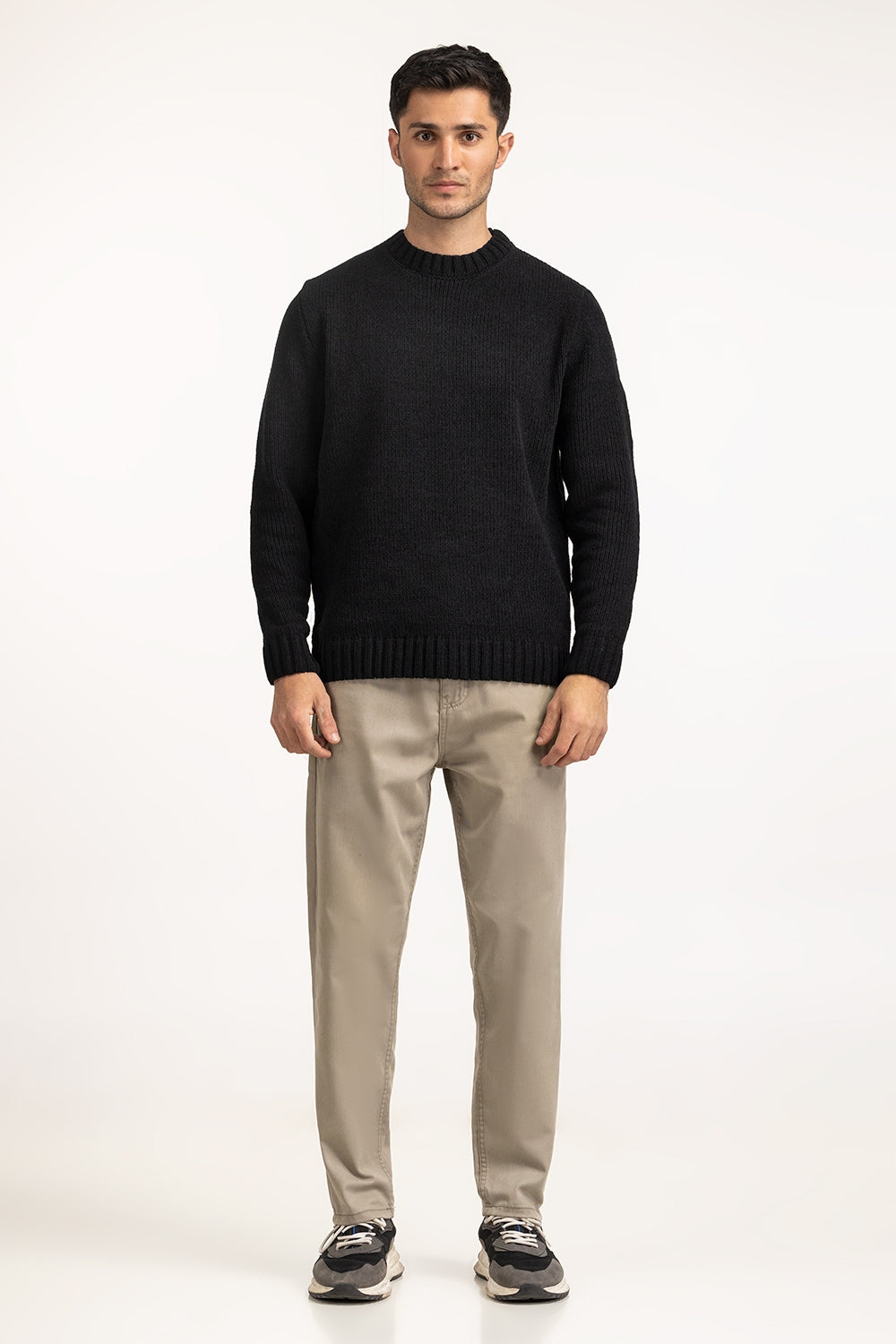 Plain Sweater MN-SWT-WS24-097 B