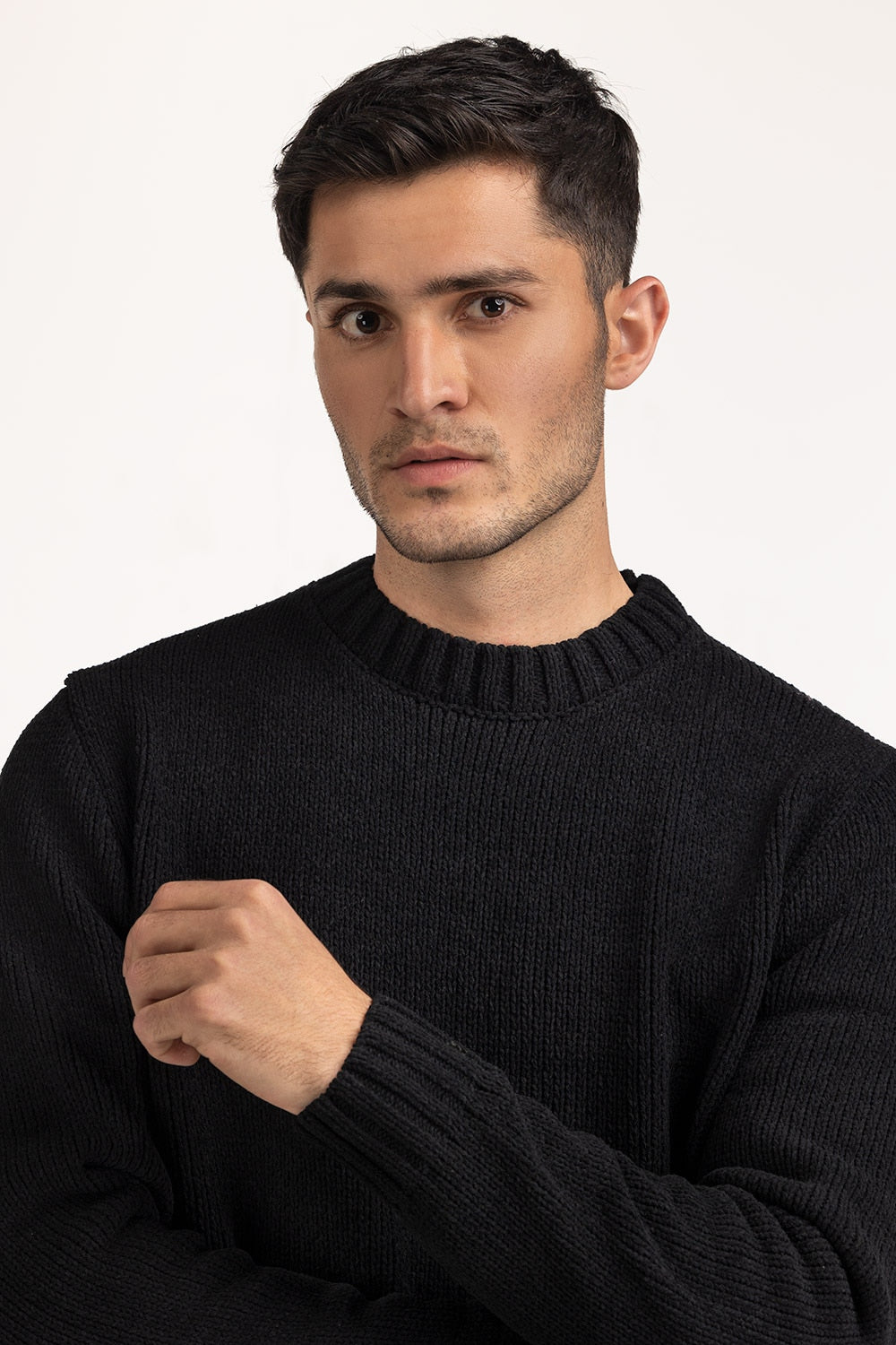 Plain Sweater MN-SWT-WS24-097 B