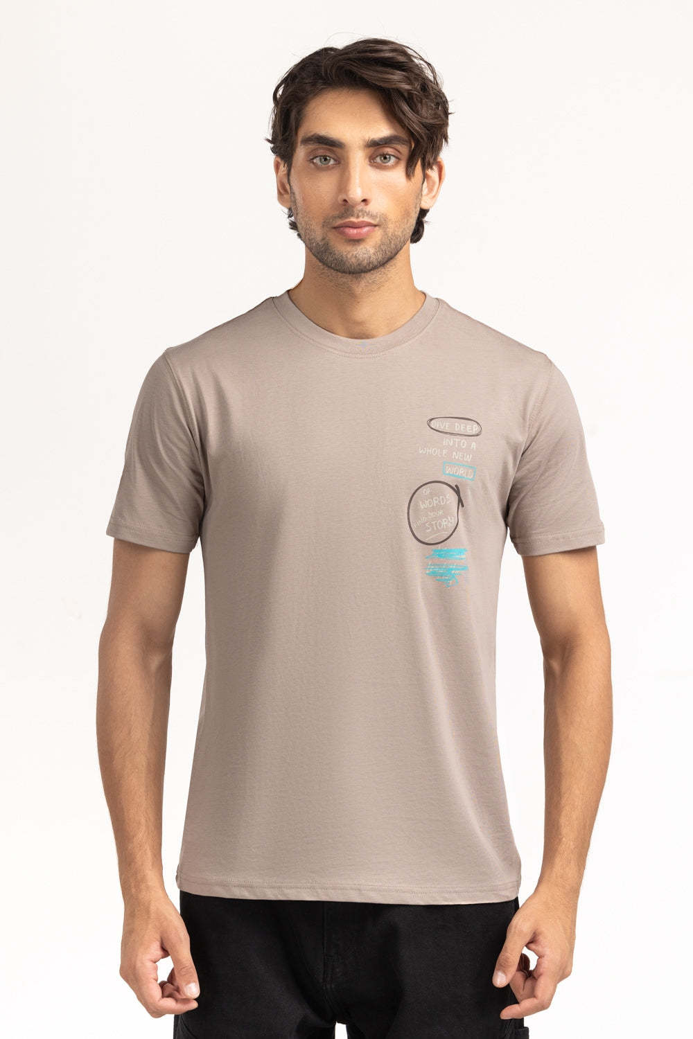 Regular Fit Tees MN-TS-SS25-044