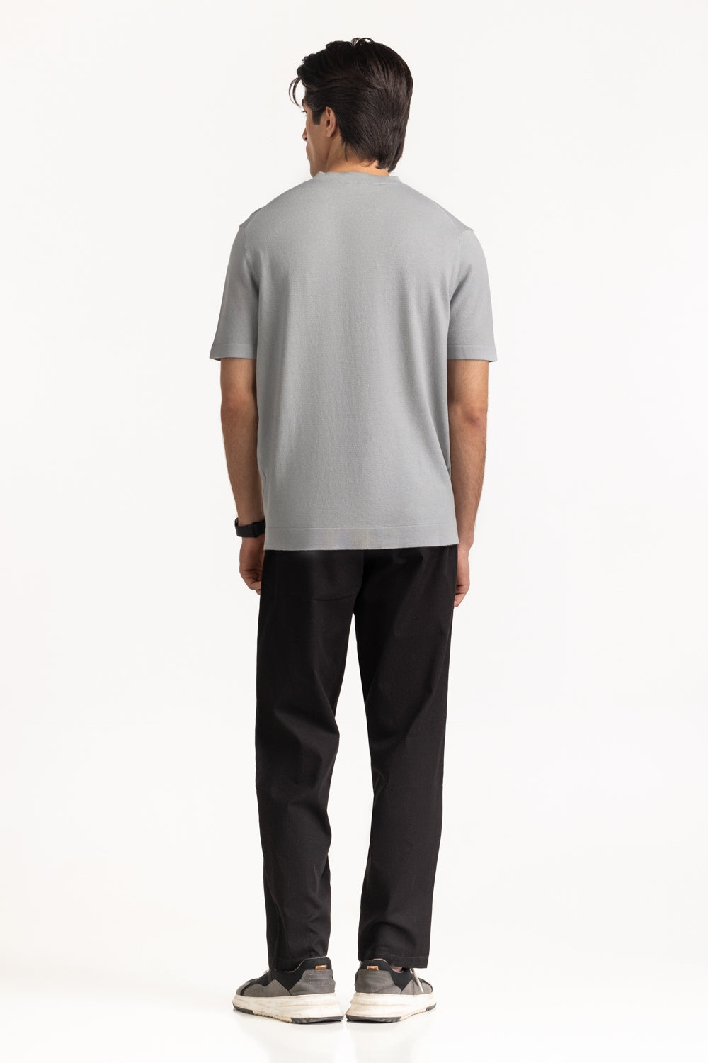 Sweater Knit T-Shirt MN-TS-SS25-213