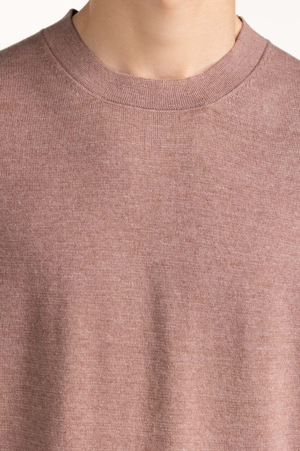 Sweater Knit T-Shirt MN-TS-SS25-212