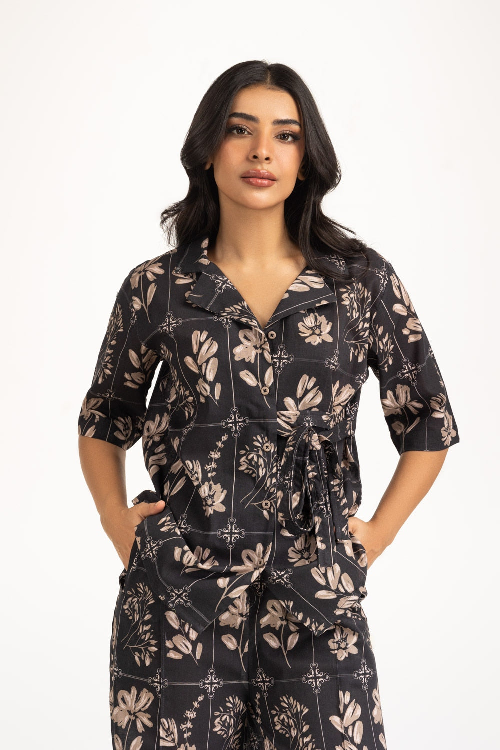 Wm Color Cod's Regular Fit Top WM-COD-SS25-362T | GulAhmed