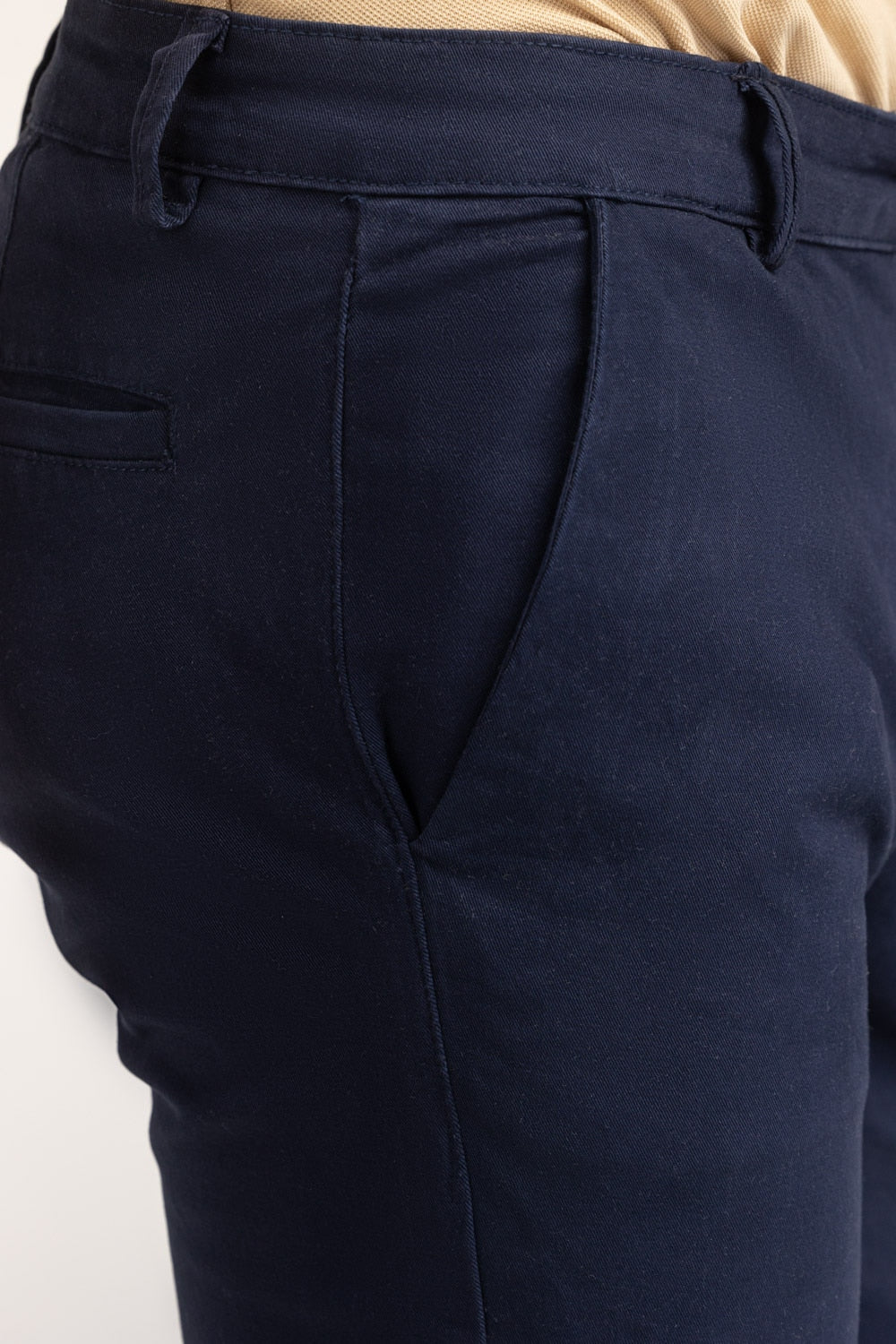 Slim Fit Khaki Pants MN-TRC-WS24-015