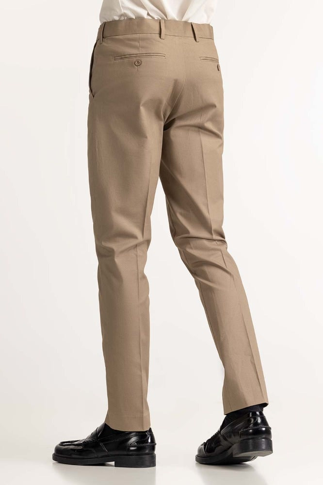 Sand Basic Formal Chino Trouser MN-TR-FC23-009