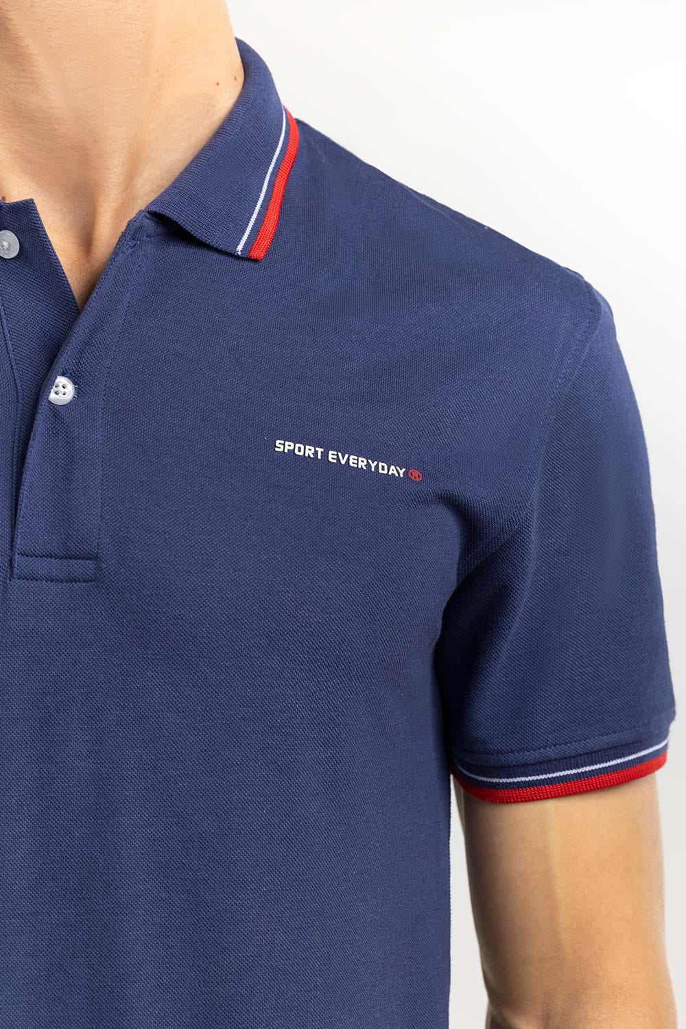 Saphir Blue Sports Polo PKP-SP-133