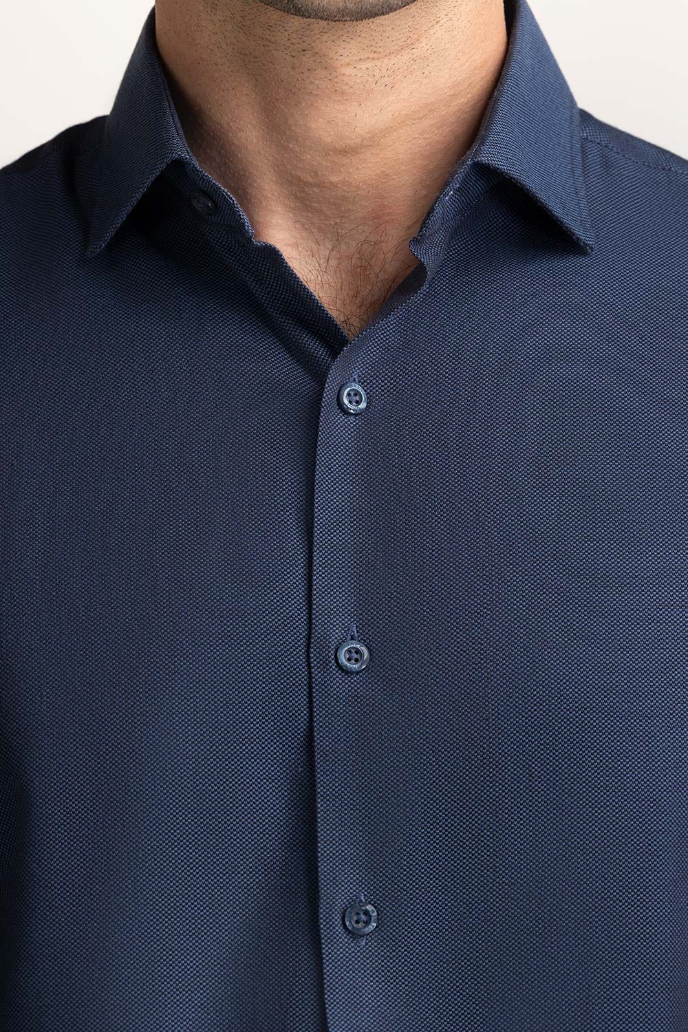 Self Textured Formal Shirt MN-FS-PD24-150