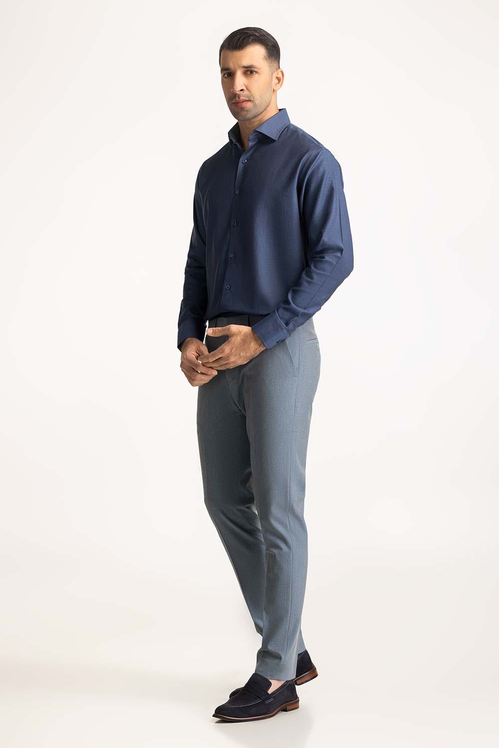 Self Textured Formal Shirt MN-FS-PD24-150