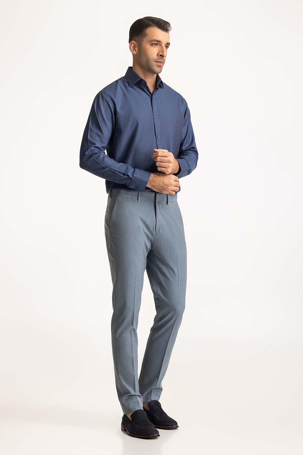 Self Textured Formal Shirt MN-FS-PD24-150