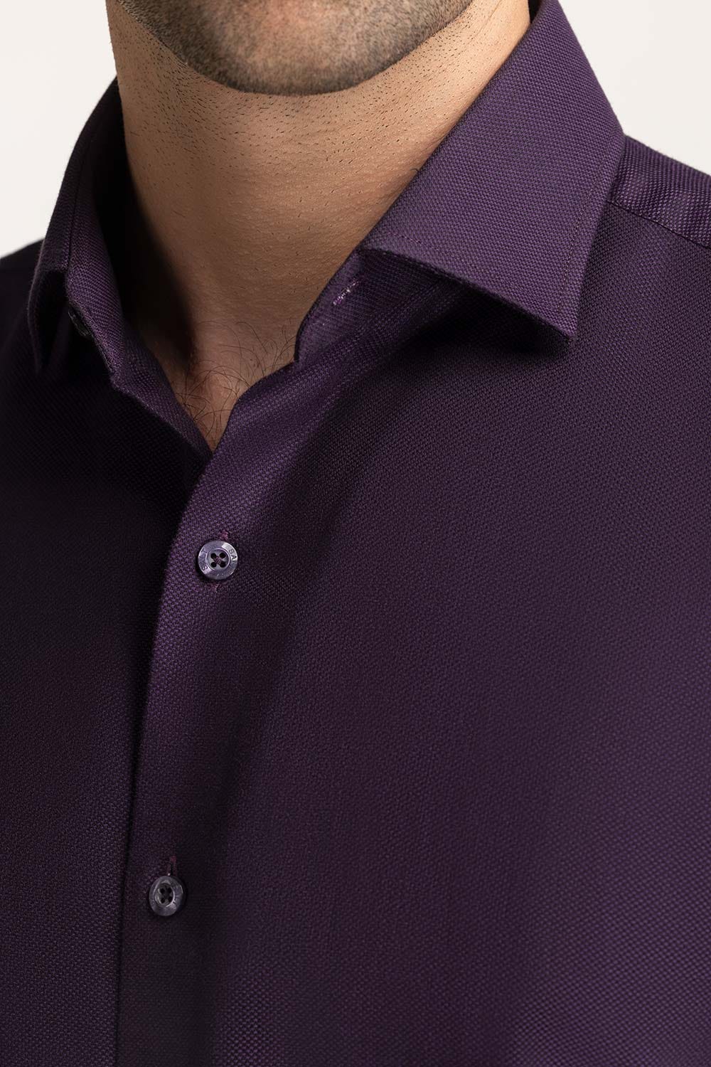 Self Textured Formal Shirt MN-FS-PD24-151