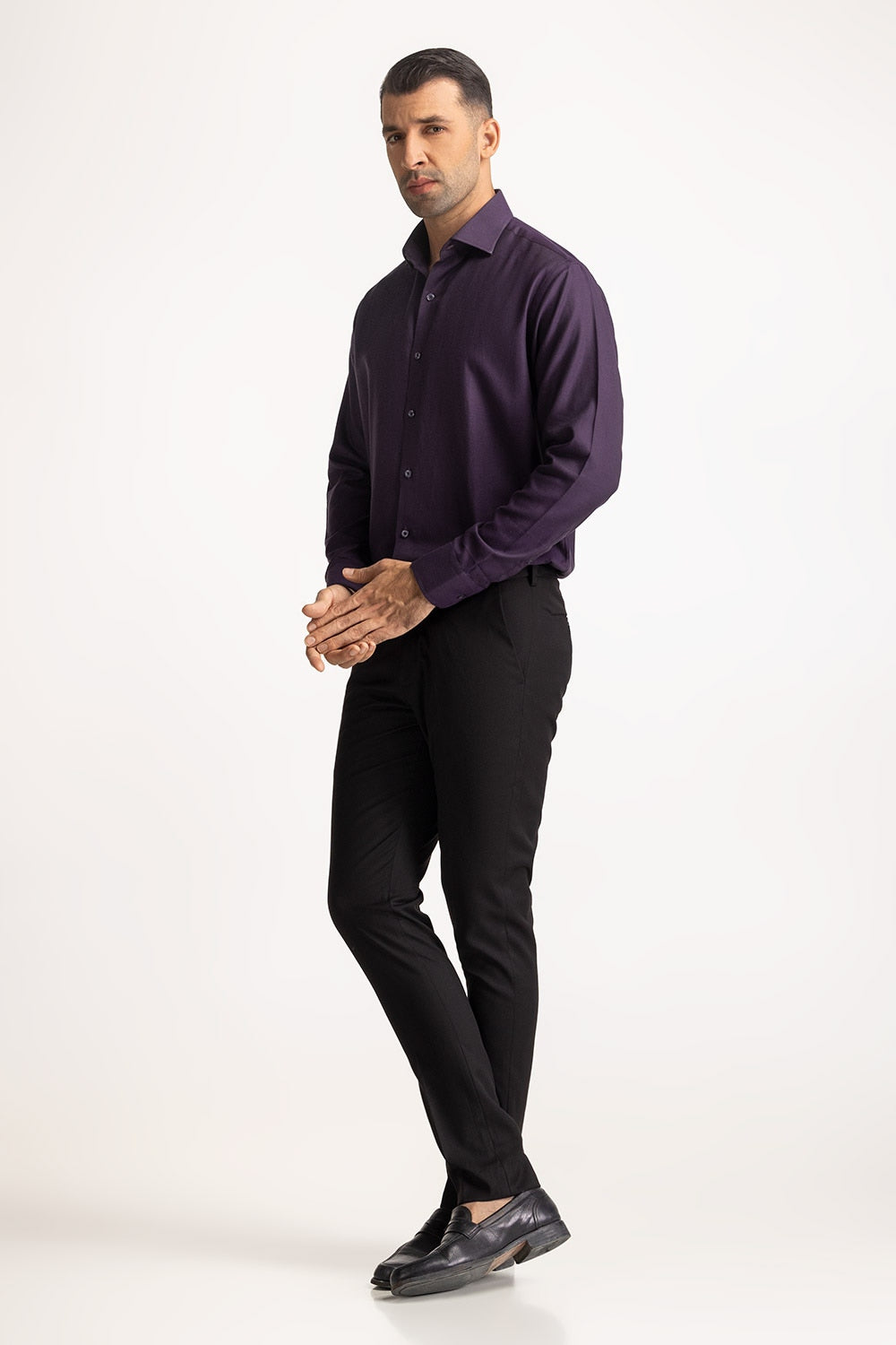 Self Textured Formal Shirt MN-FS-PD24-151