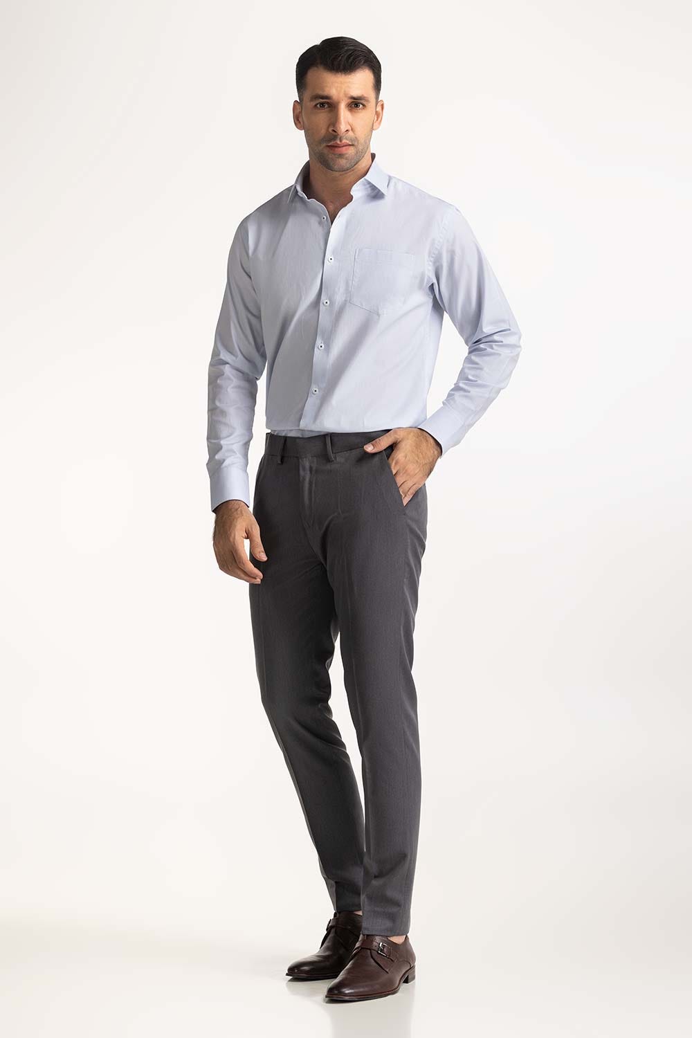 Self Textured Formal Shirt MN-FS-PD24-154