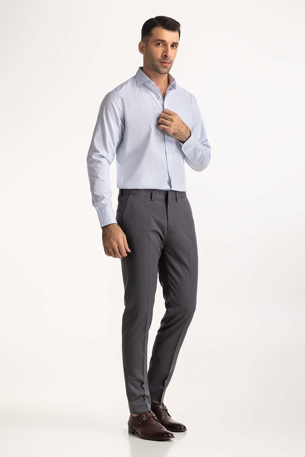 Self Textured Formal Shirt MN-FS-PD24-154