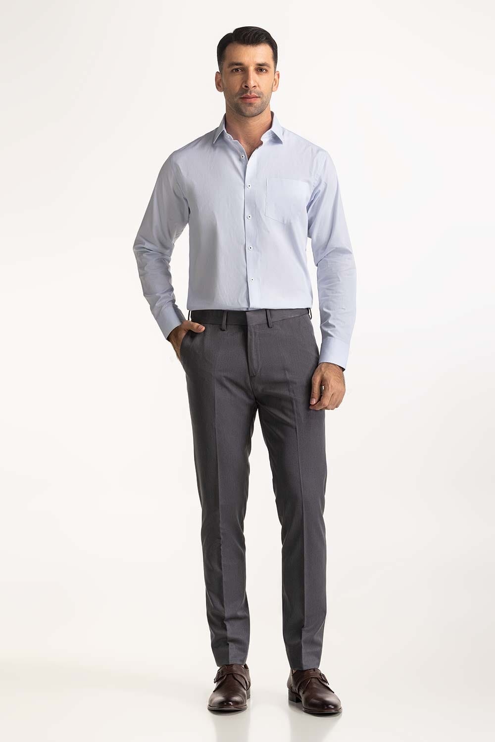 Self Textured Formal Shirt MN-FS-PD24-154