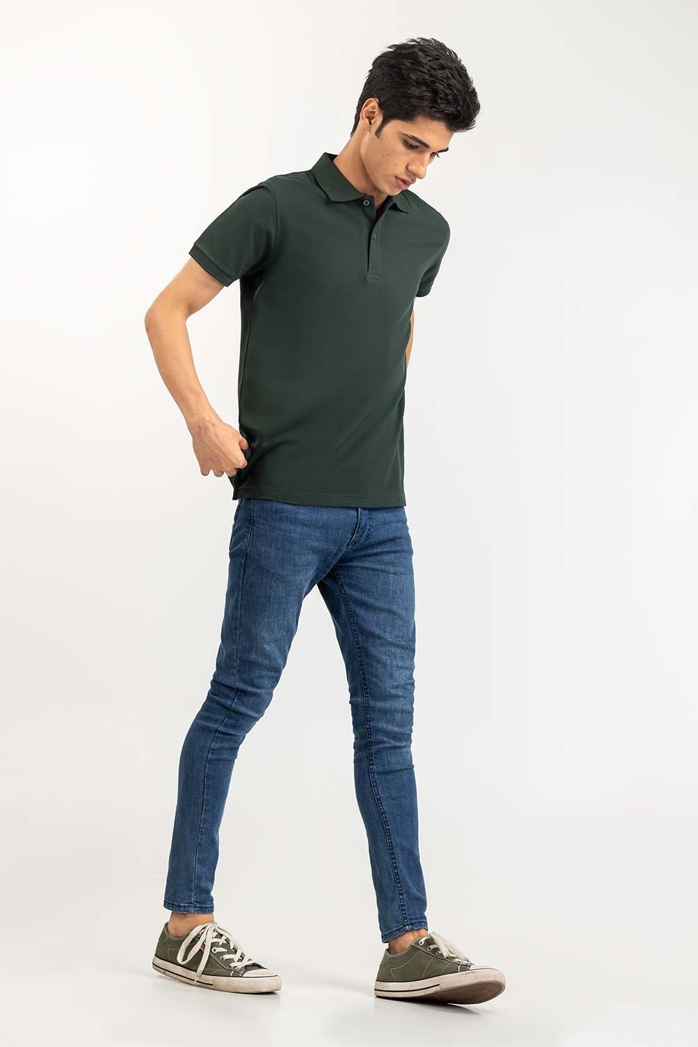 Green Sports Polo SJP-SP-14