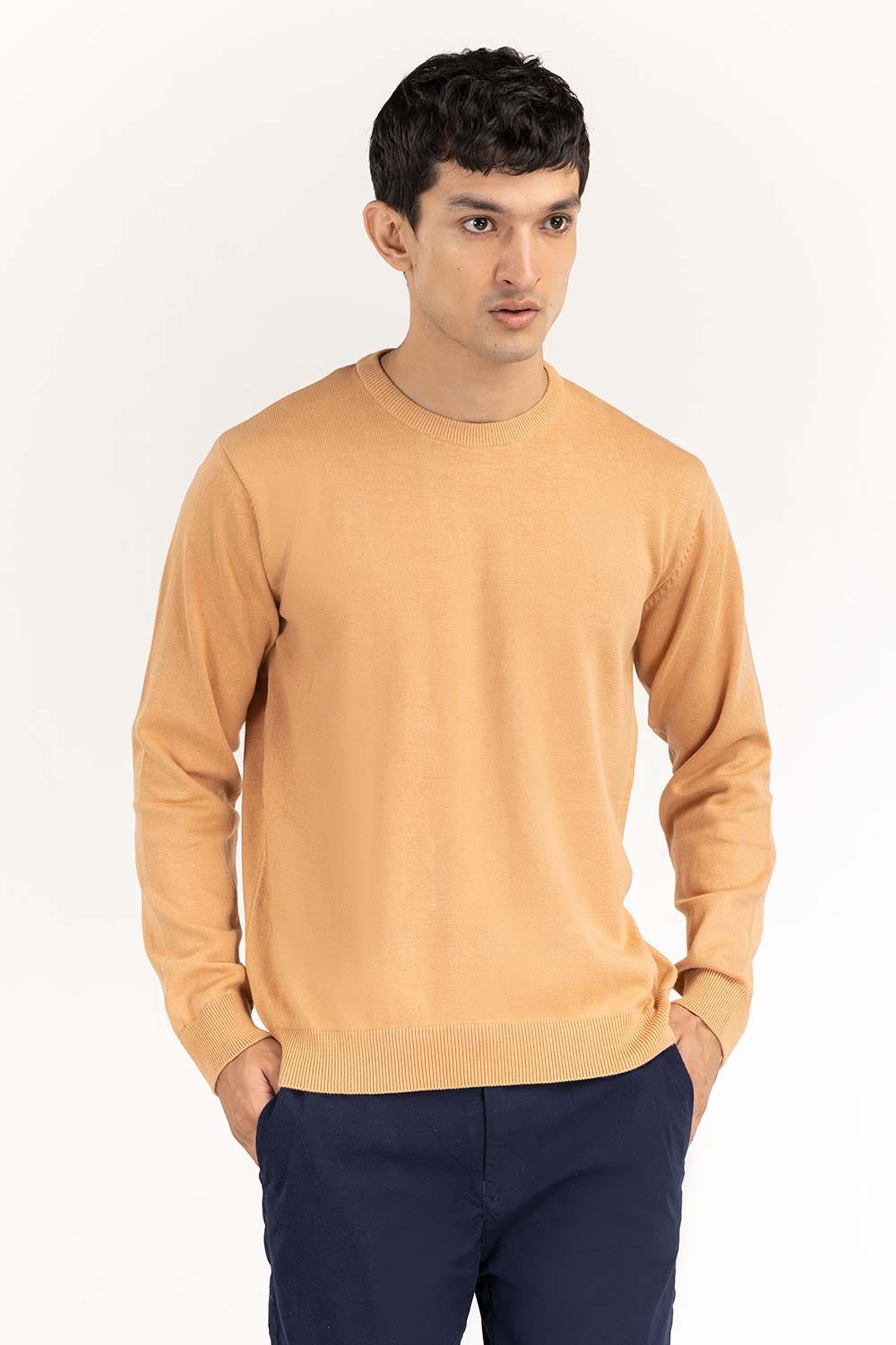 Skin Basic Crew Neck Sweater SWT-BFSCN-22-004