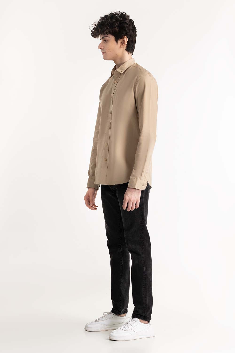 Skin Button-Down Shirt 224-117-049