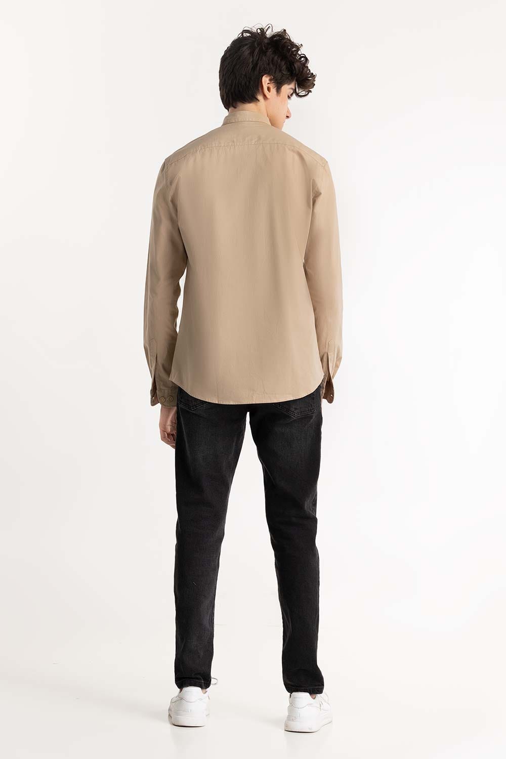 Skin Button-Down Shirt 224-117-049