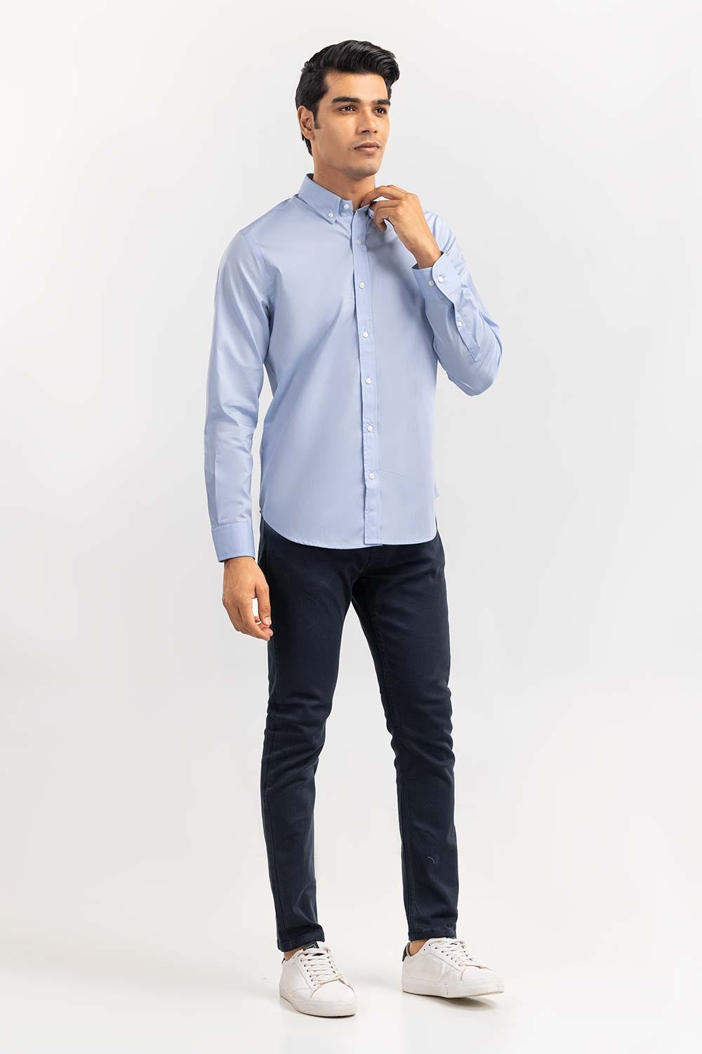 Sky Blue Basic Smart Casual SC-YD22-002