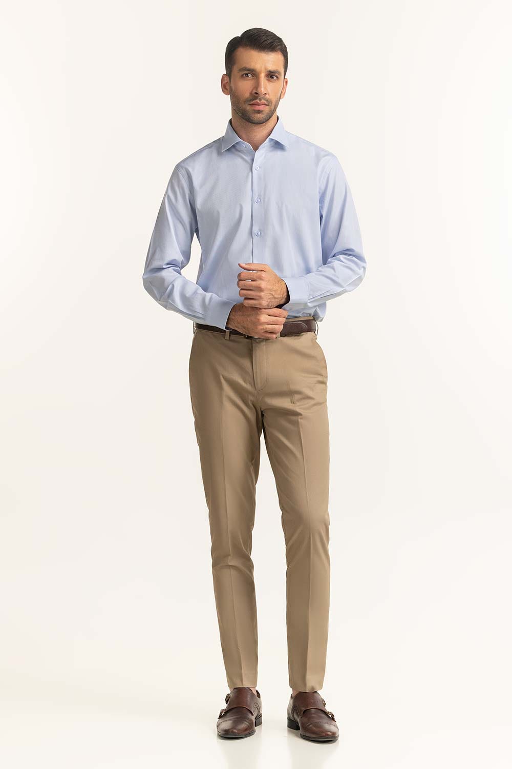 Sky Blue Formal Shirt MN-FS-PD24-080