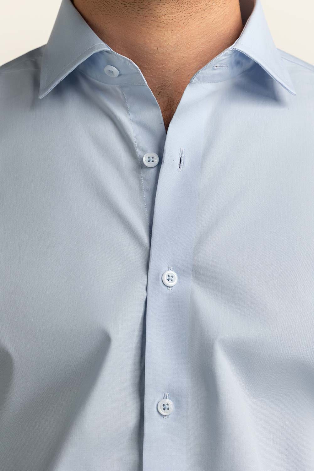 Sky Blue Formal Shirt MN-FS-PD24-120