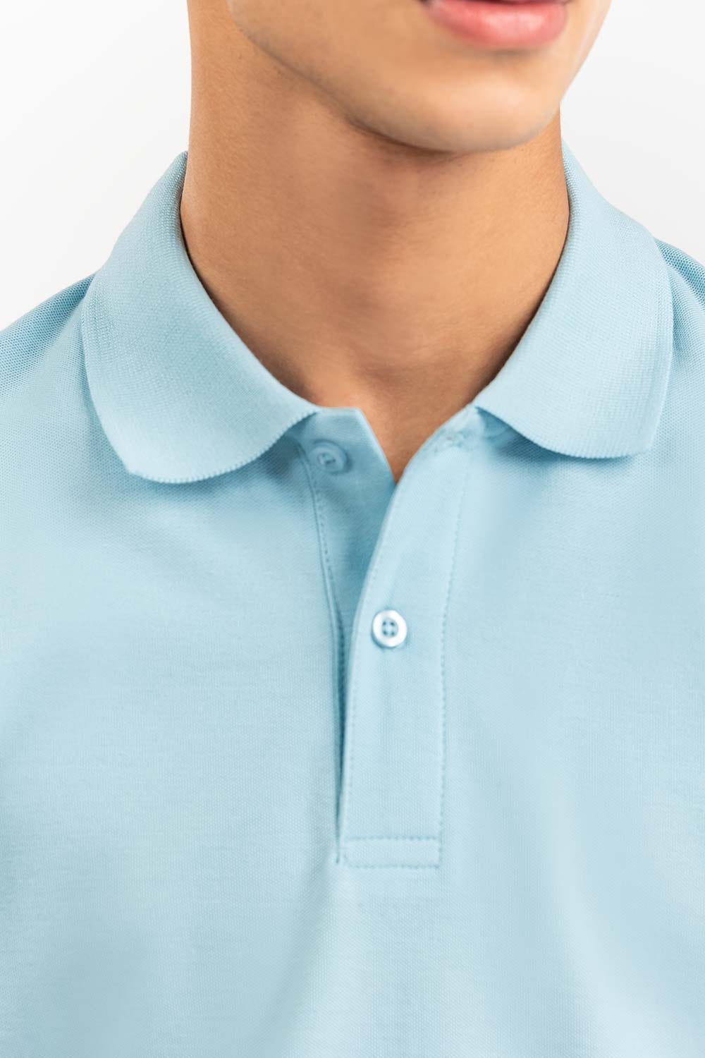 Sky Blue Signature  Polo PKP-SB-135