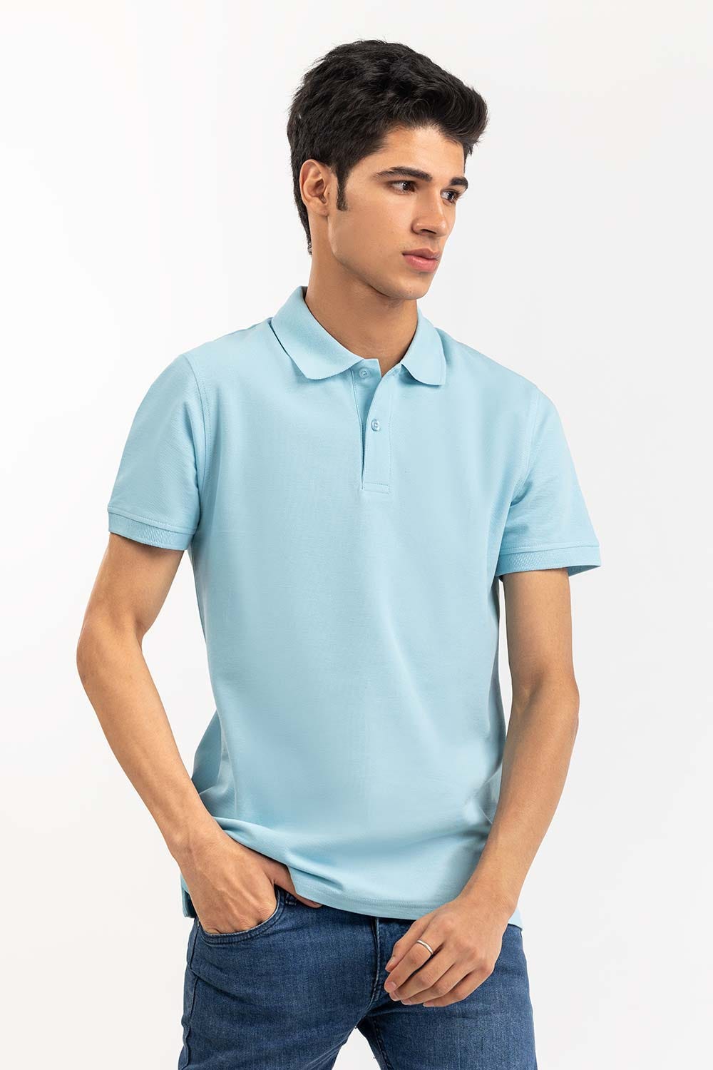 Sky Blue Signature  Polo PKP-SB-135