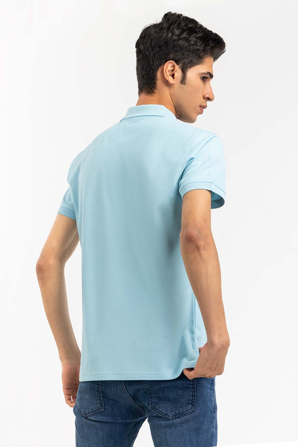 Sky Blue Signature  Polo PKP-SB-135
