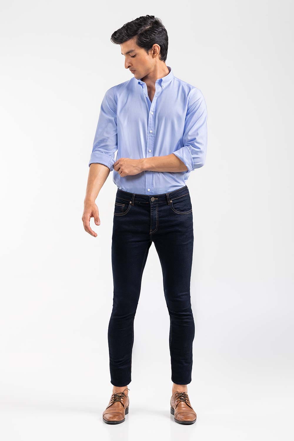 Sky Blue Smart Casual Shirt CM-YD-2905 SC