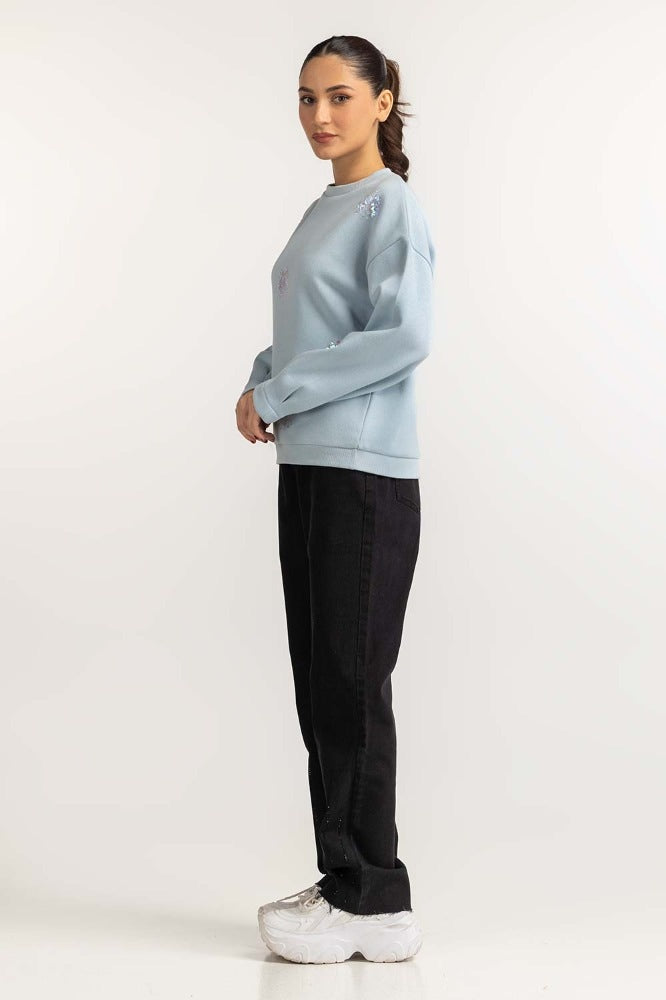 Sky Knitted Sweatshirt WM-SWS-WS23-010