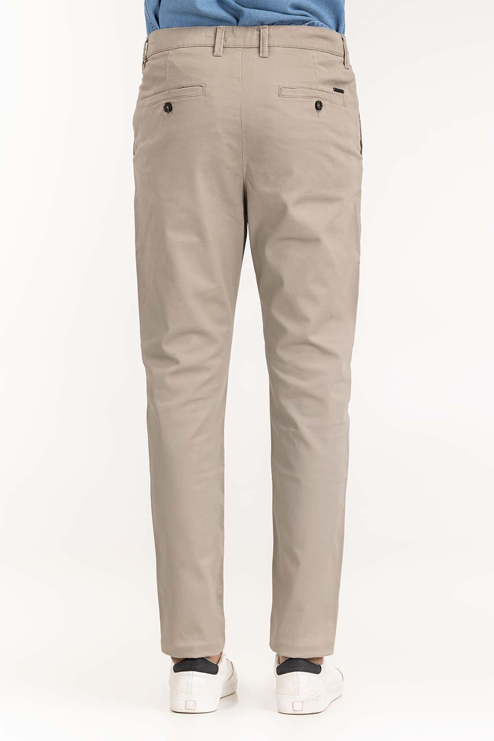 Slate Grey Basic Dyed Khaki Pant TR-KHPD22-049