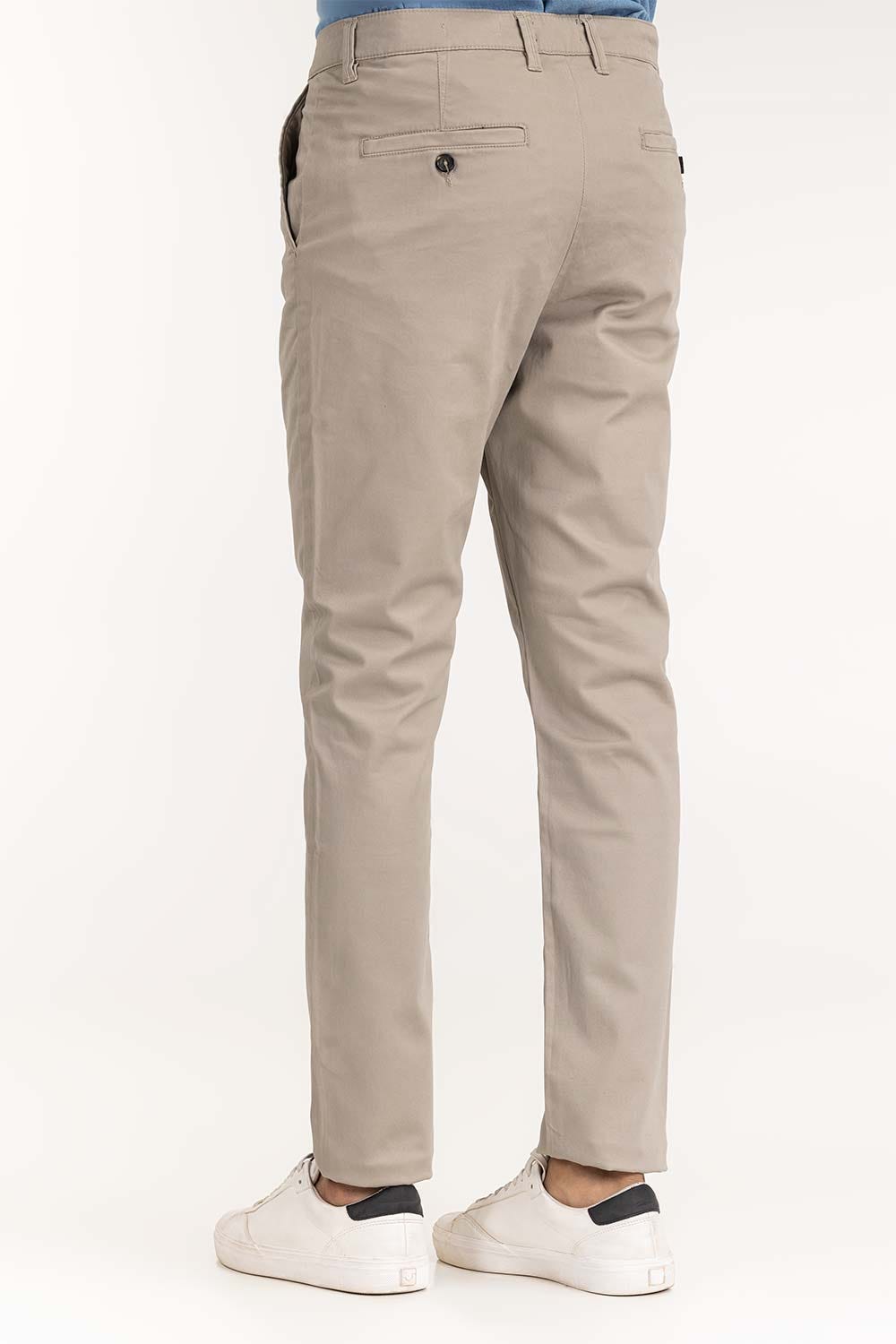 Slate Grey Basic Dyed Khaki Pant TR-KHPD22-049