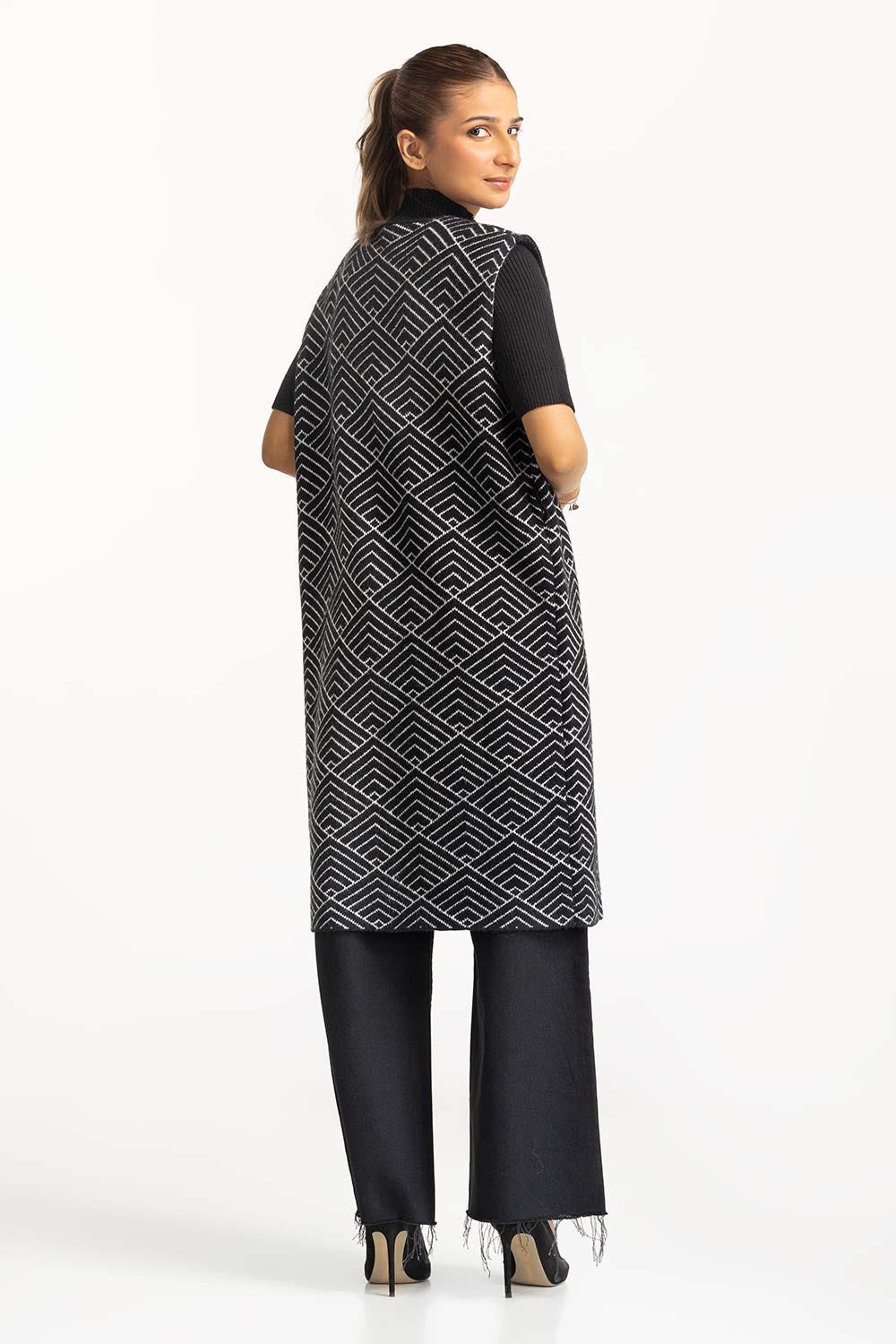 Sleeveless Cardigan WM-SWT-WS24-124 A