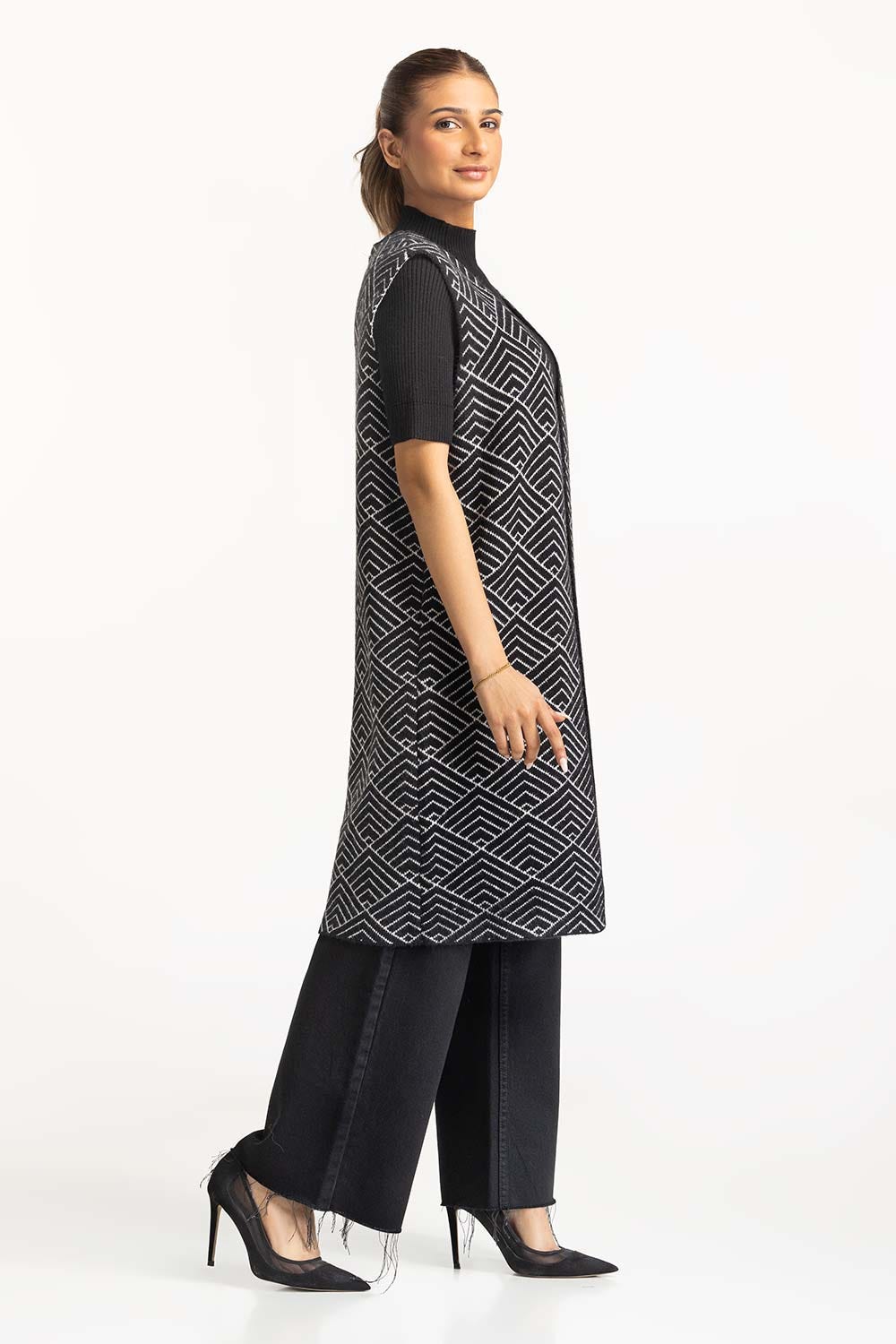 Sleeveless Cardigan WM-SWT-WS24-124 A