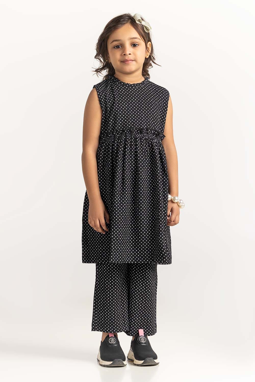 Sleeveless Textured Dress TG-DRS-SS24-413