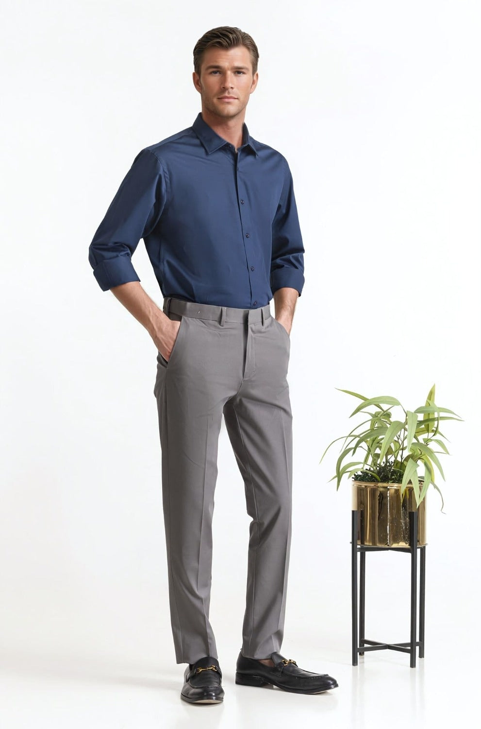 Slim Fit Formal Chino Pant MN-TR-FC24-013