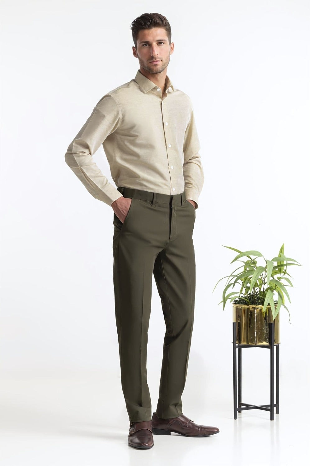 Slim Fit Formal Chino Pant MN-TR-FC24-014