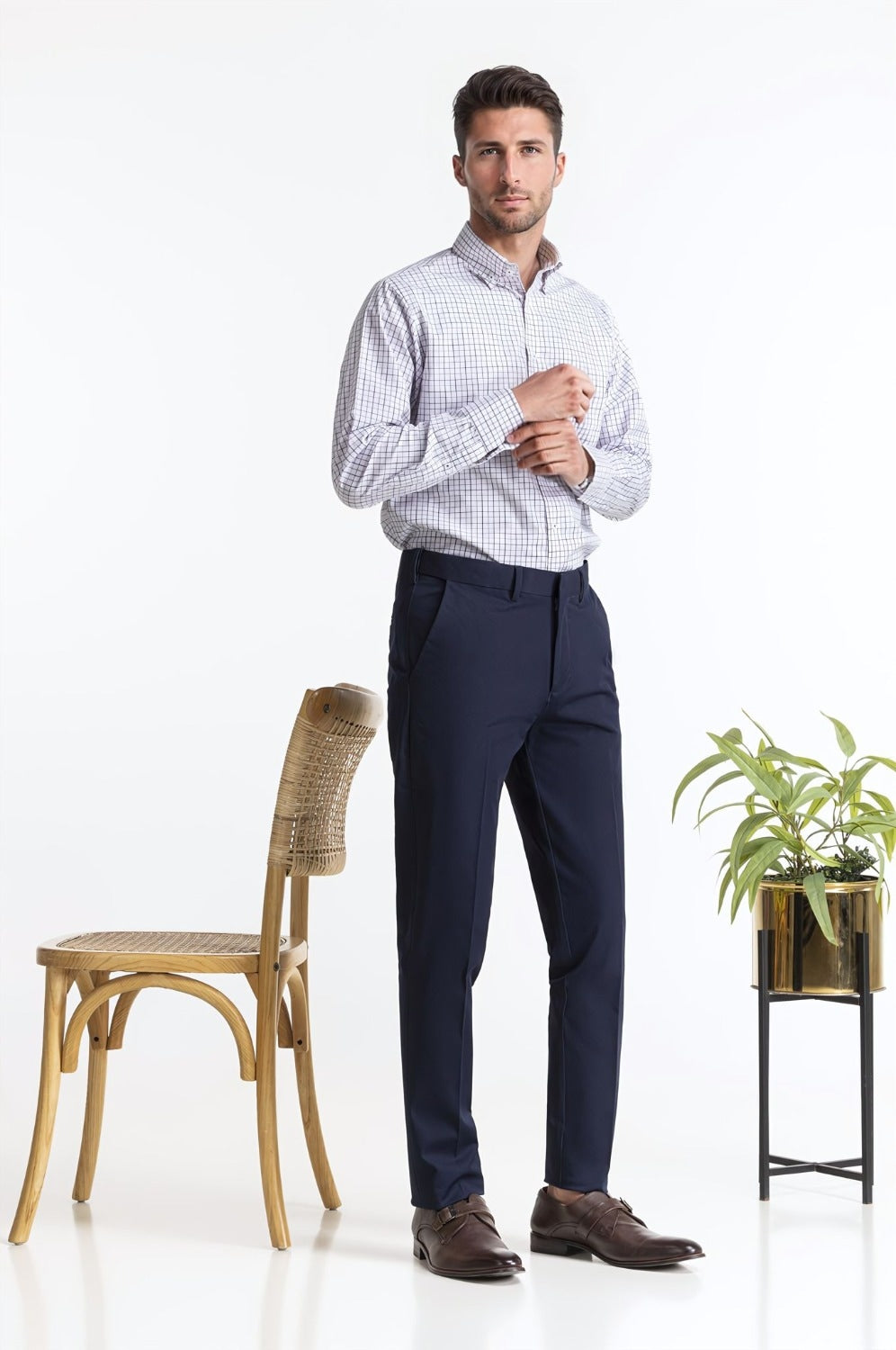 Slim Fit Formal Chino Pant MN-TR-FC24-015