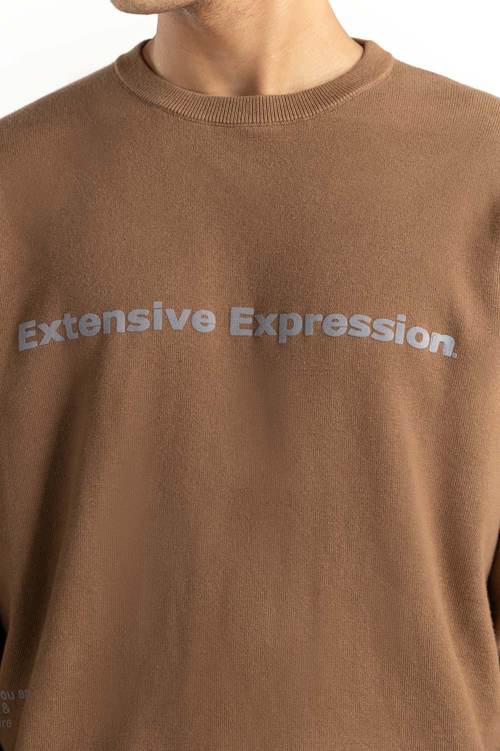 Slogan Sweater 224-111-052