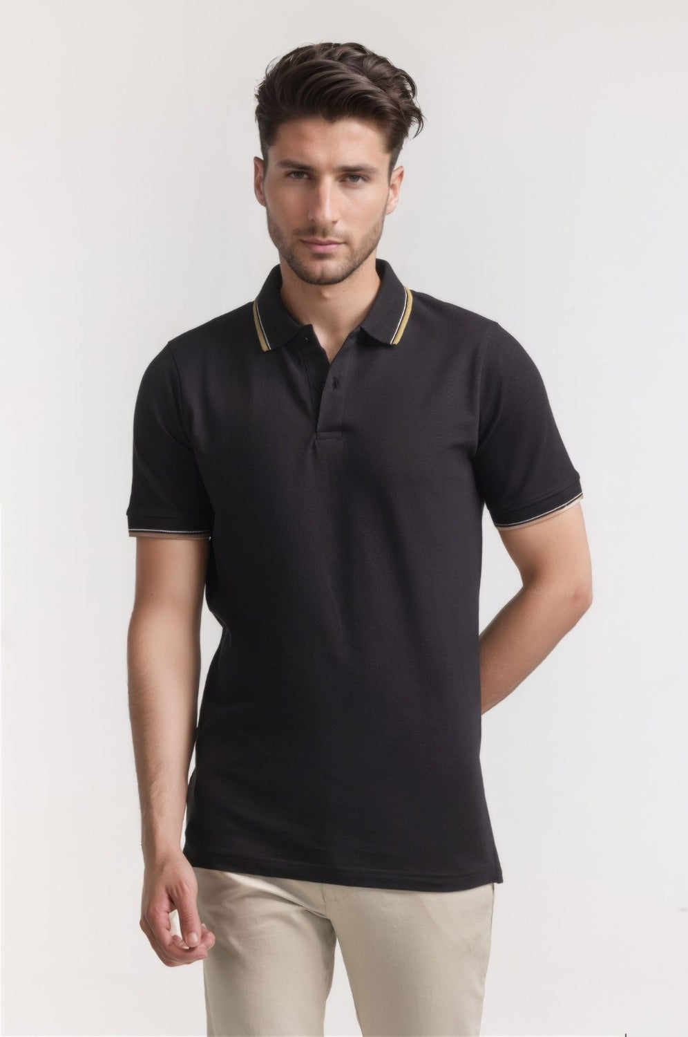Smart Fit Tipped Polo PS-FSHN24-046