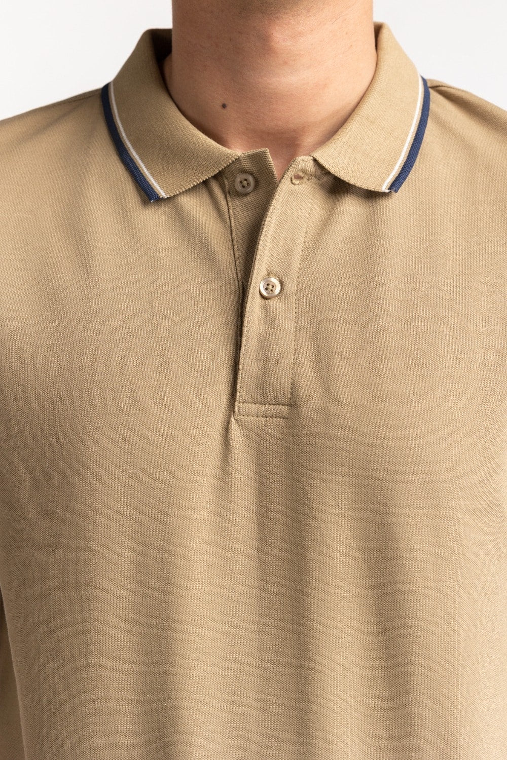 Smart Fit Tipped Polo PS-FSHN24-048