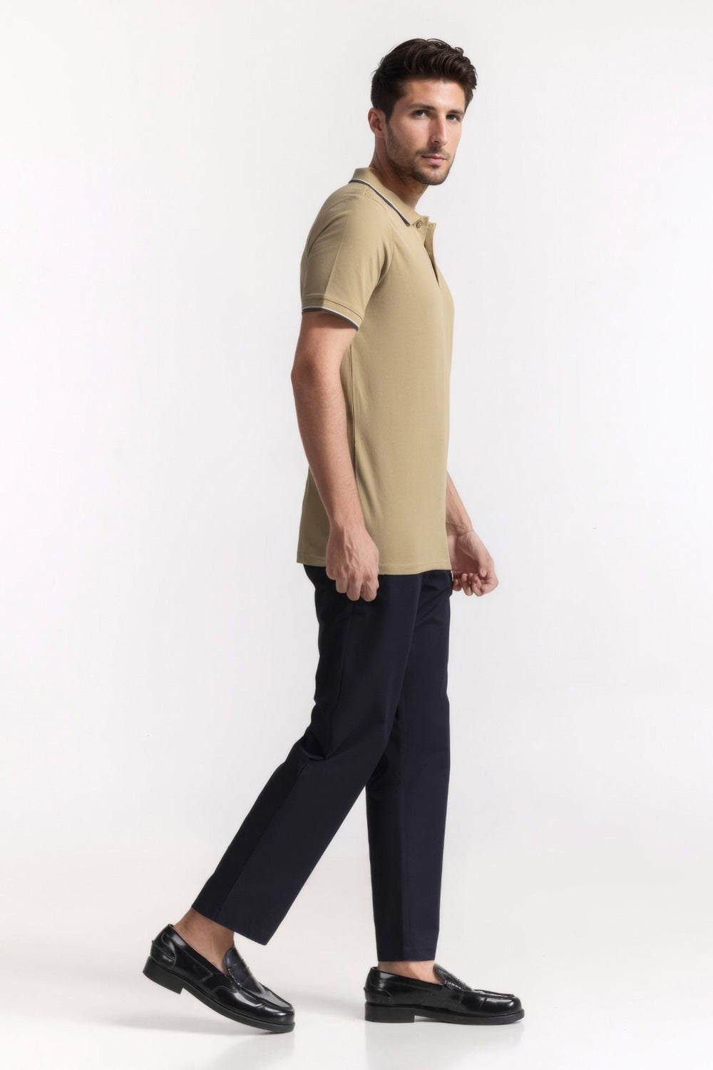 Smart Fit Tipped Polo PS-FSHN24-048