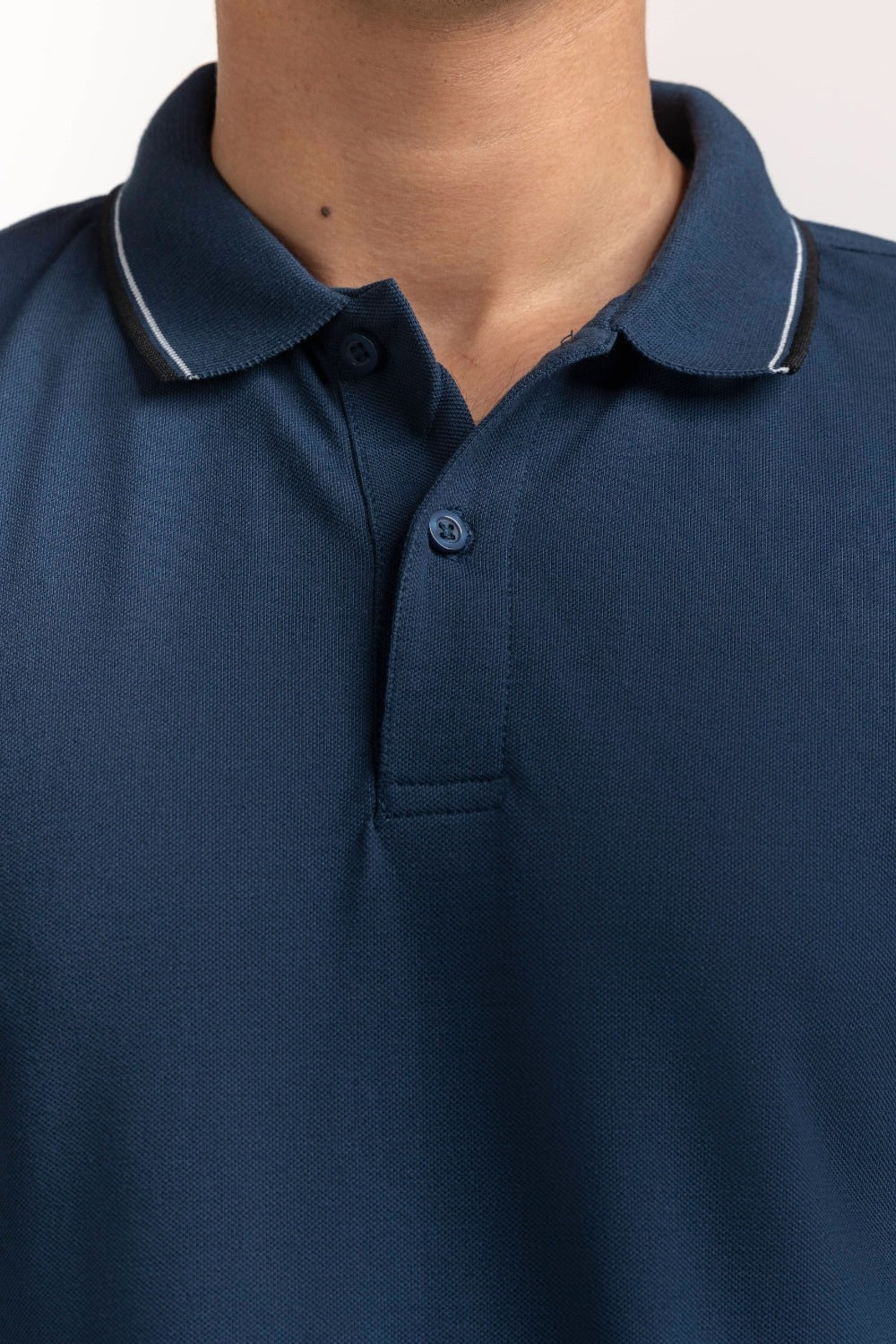 Smart Fit Tipped Polo PS-FSHN24-049