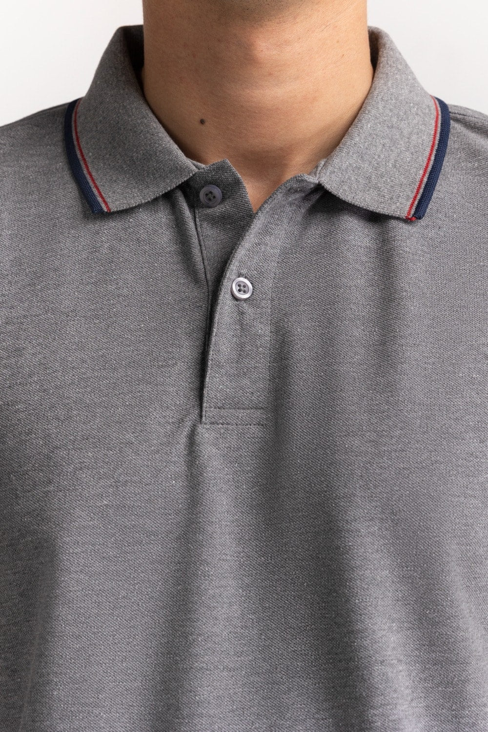 Smart Fit Tipped Polo PS-FSHN24-050