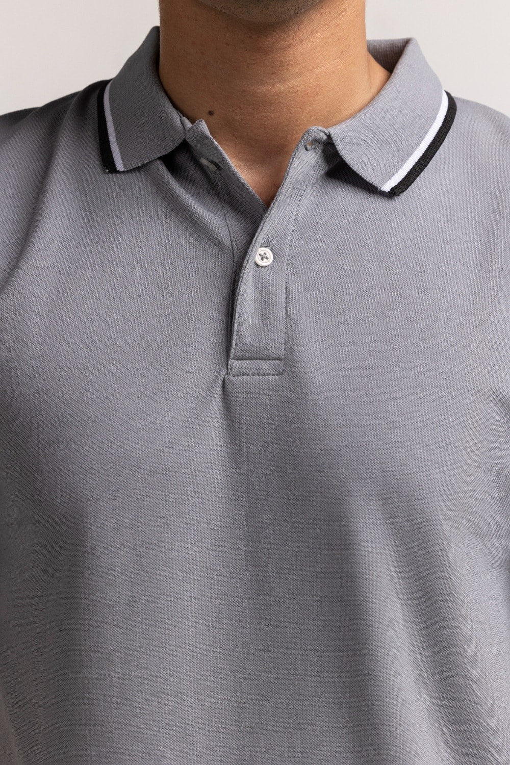 Smart Fit Tipped Polo PS-FSHN24-144