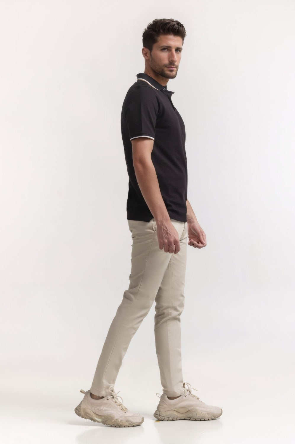 Smart Fit Tipped Polo PS-FSHN24-146