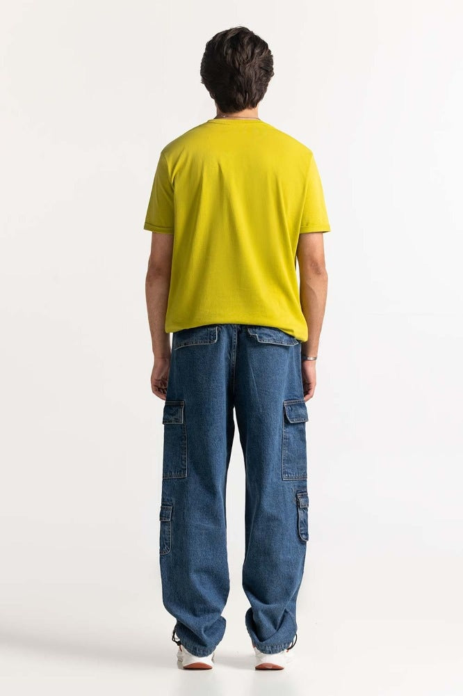 Snake Eye Roled Up Sleeve Tee TS-CNSJ24-087