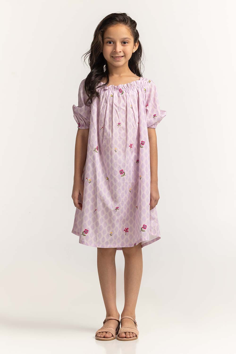 Square Neck Dress 231-417-306