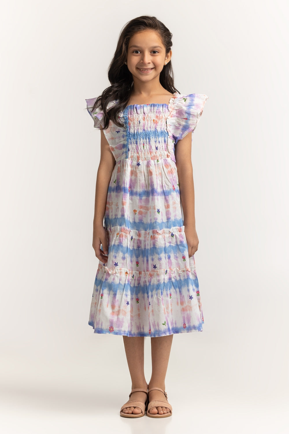 Square Neck Dress JG-BLS-SS24-018